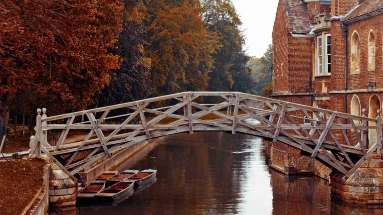 Autumn England Cambridge
